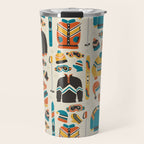 Vintage Skiwear Travel Mug Gallery Image 1