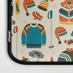 Vintage Skiwear Laptop Sleeve Gallery Image 3