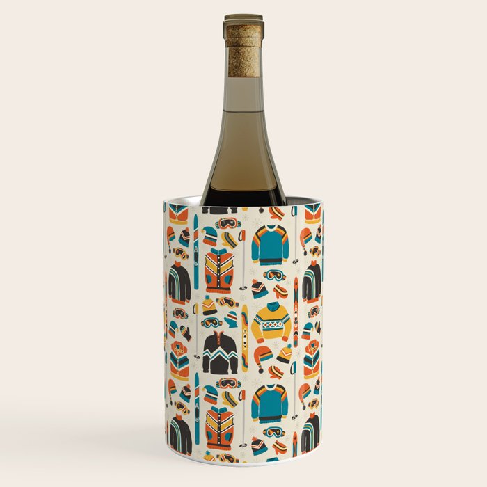 Vintage Skiwear Wine Chiller Gallery Image 2