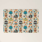 Vintage Skiwear Welcome Mat Gallery Image 1