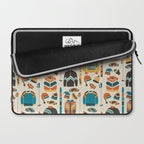 Vintage Skiwear Laptop Sleeve Gallery Image 2
