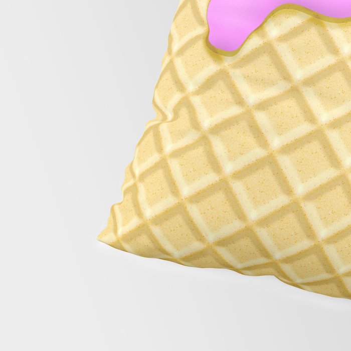 Strawberry Ice Cream Pillow Sham Gallery Image 4