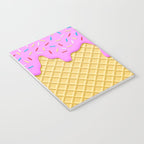 Strawberry Ice Cream Notebook Gallery Image 3