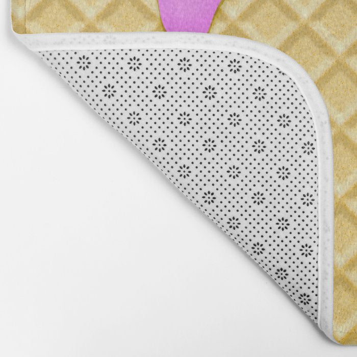 Strawberry Ice Cream Bath Mat Gallery Image 2