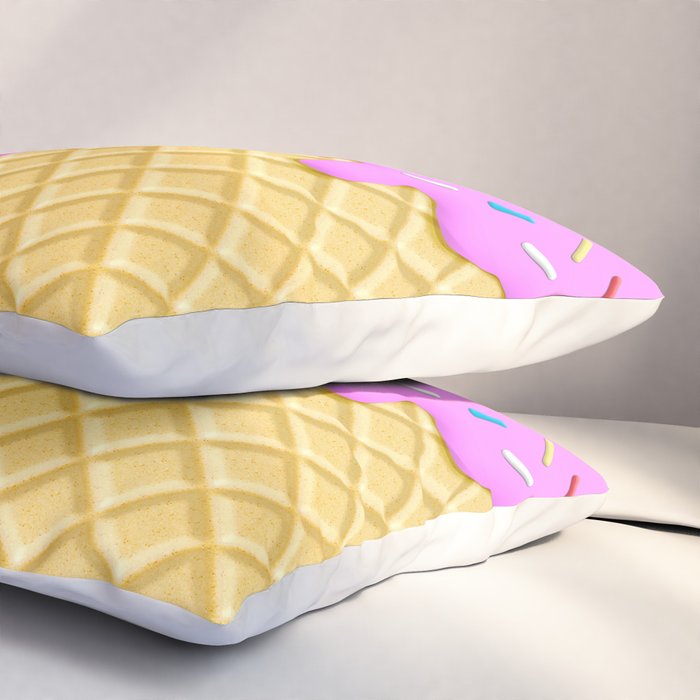 Strawberry Ice Cream Pillow Sham Gallery Image 3