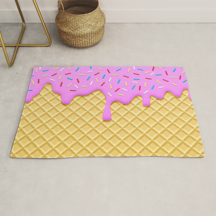 Strawberry Ice Cream Rug Gallery Image 1