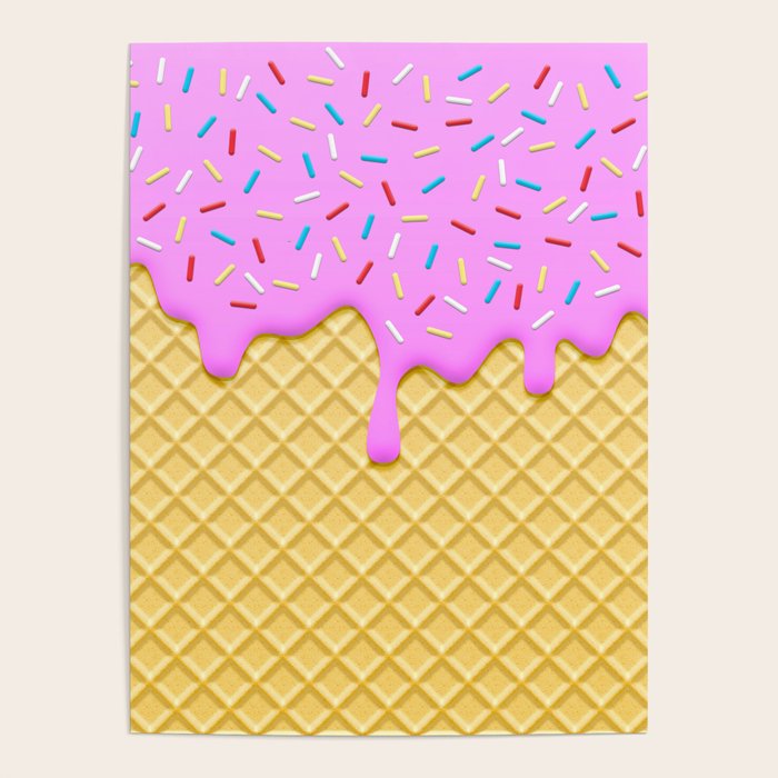Strawberry Ice Cream Poster Gallery Image 4
