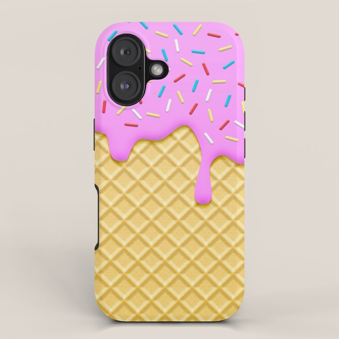 Strawberry Ice Cream iPhone Case Gallery Image 1
