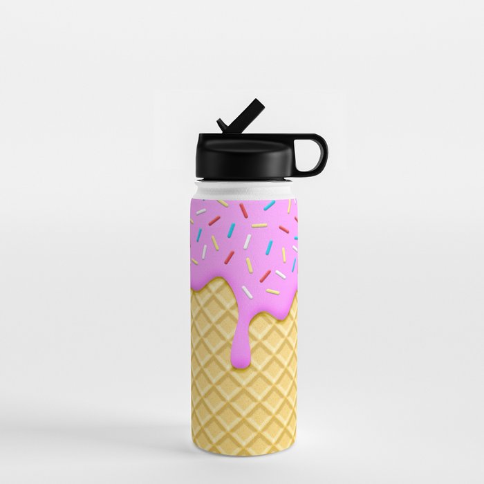 Strawberry Ice Cream Water Bottle Gallery Image 1