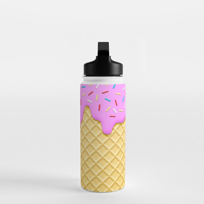 Strawberry Ice Cream Water Bottle Gallery Image 3