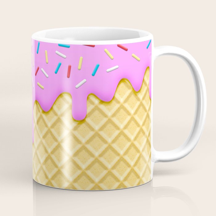 Strawberry Ice Cream Coffee Mug Gallery Image 1