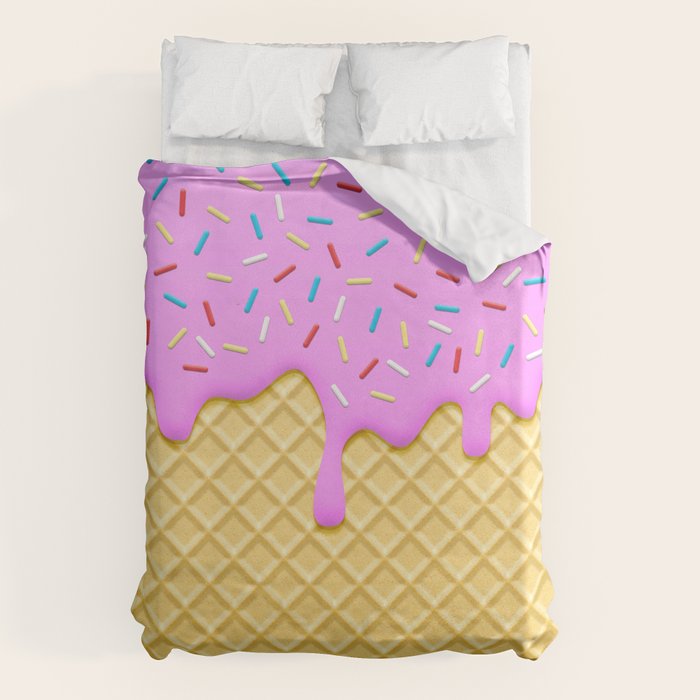 Strawberry Ice Cream Duvet Cover Gallery Image 6