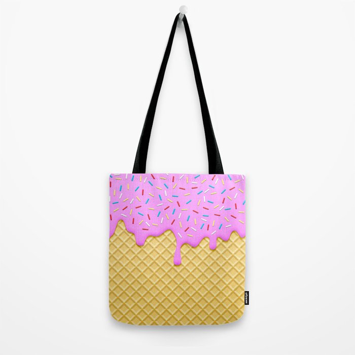 Strawberry Ice Cream Tote Bag Gallery Image 2