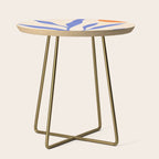Nature's Balance Abstract Landscape Side Table Gallery Image 1