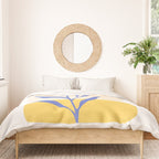 Nature's Balance Abstract Landscape Duvet Cover Gallery Image 3