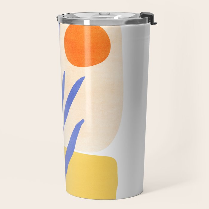 Nature's Balance Abstract Landscape Travel Mug Gallery Image 2