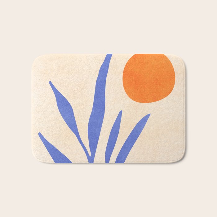 Nature's Balance Abstract Landscape Bath Mat Gallery Image 1