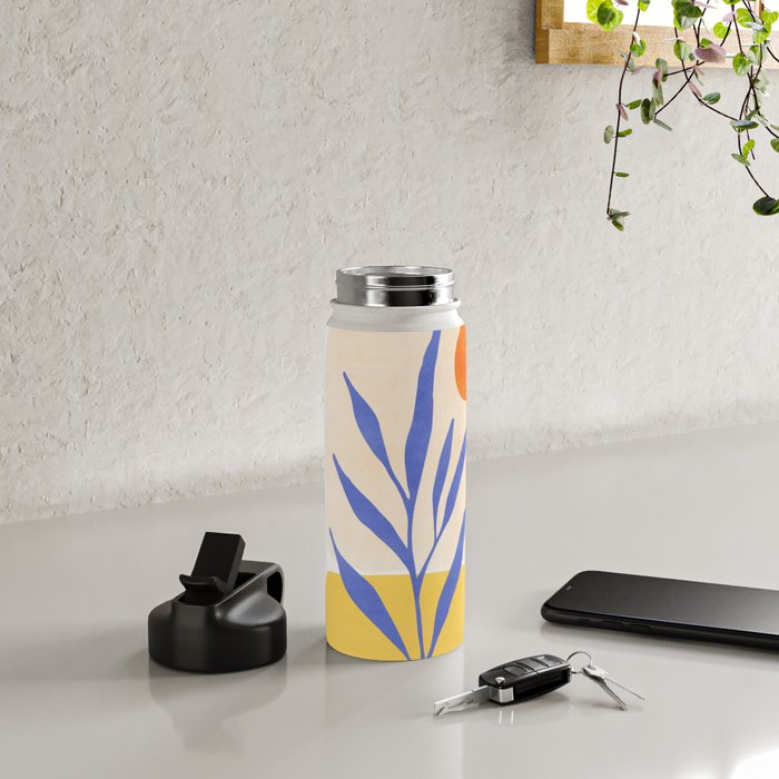 Nature's Balance Abstract Landscape Water Bottle Gallery Image 4