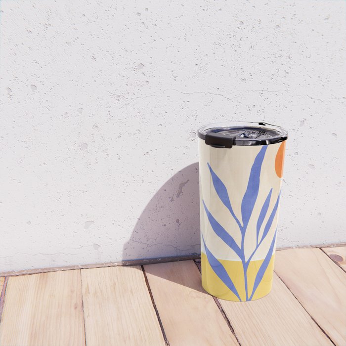 Nature's Balance Abstract Landscape Travel Mug Gallery Image 4