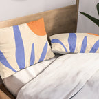 Nature's Balance Abstract Landscape Pillow Sham Gallery Image 2