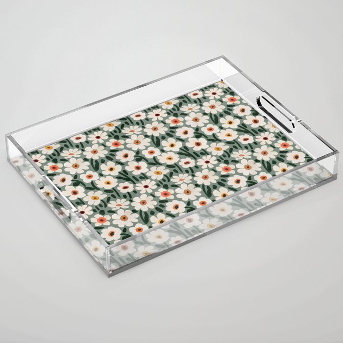 Botanical Garden Acrylic Tray Gallery Image 1