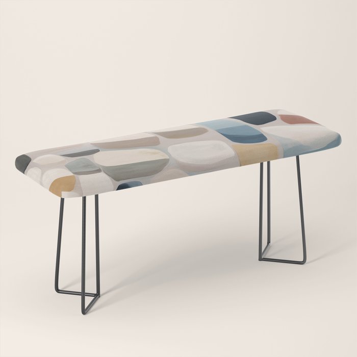 Soft Organic Stone Forms Bench Gallery Image 1