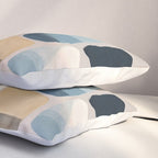 Soft Organic Stone Forms Pillow Sham Gallery Image 3