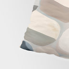 Soft Organic Stone Forms Pillow Sham Gallery Image 4