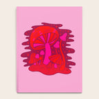 Pink Mushrooms Notebook Gallery Image 4