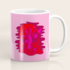Pink Mushrooms Coffee Mug Gallery Image 1