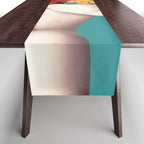woman with flowers 16 Table Runner Gallery Image 1