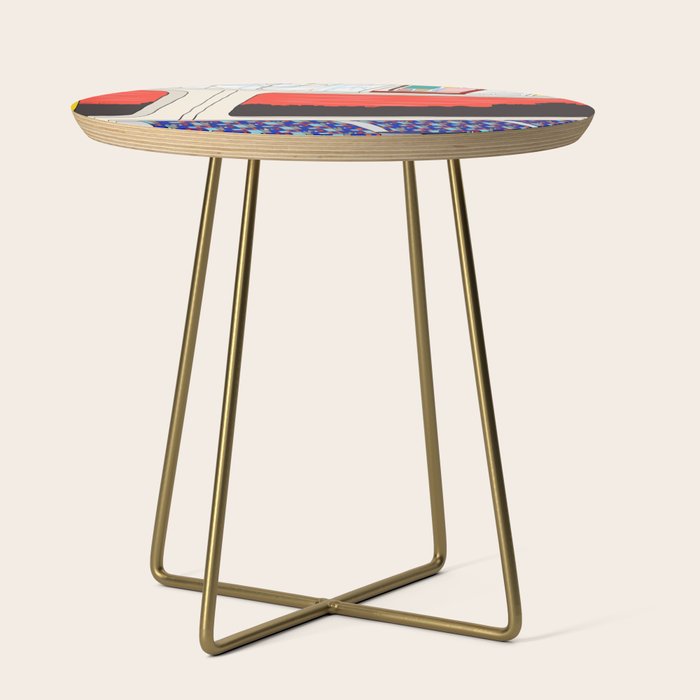 View from London Train Line Side Table Gallery Image 1