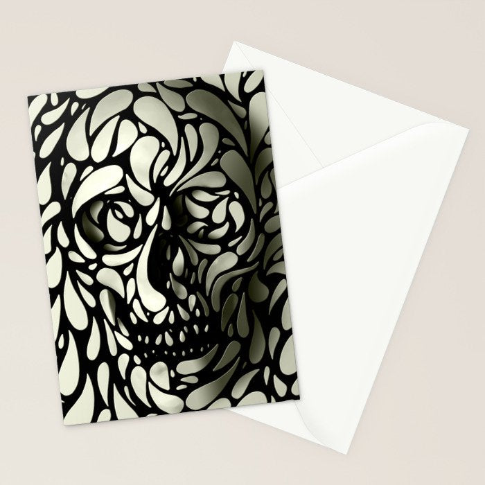 Skull Stationery Card Gallery Image 2