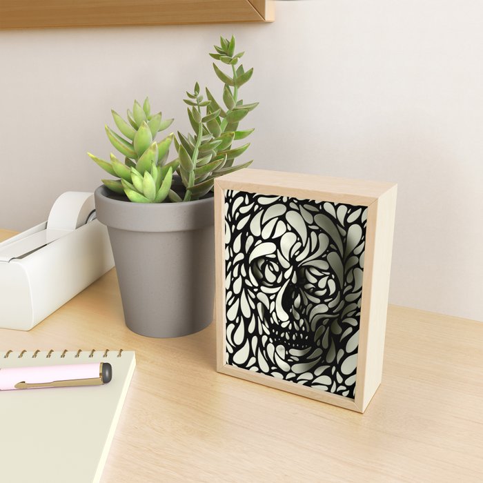 Skull Mini Art Print Gallery Image 2