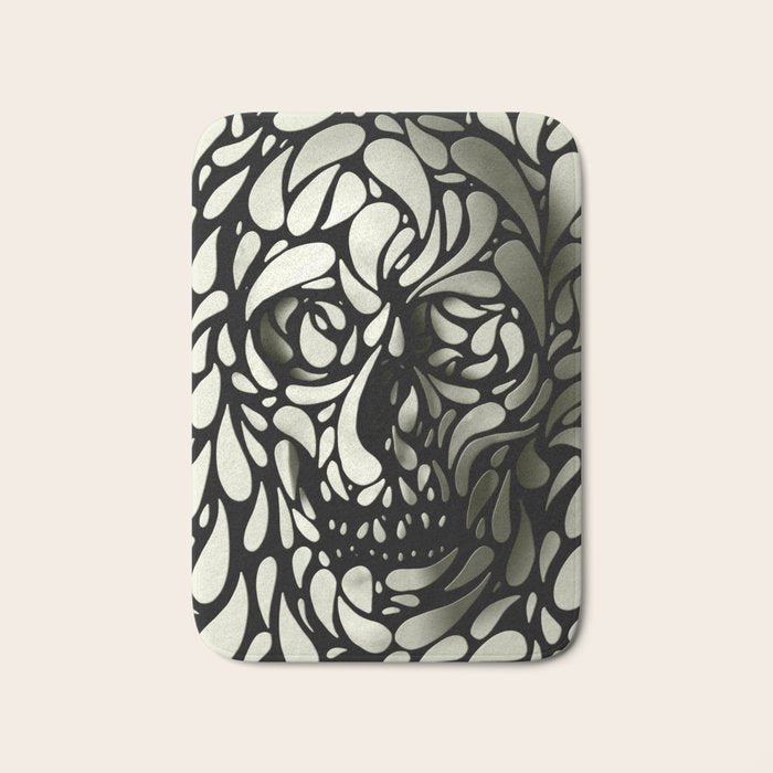 Skull Bath Mat Gallery Image 1