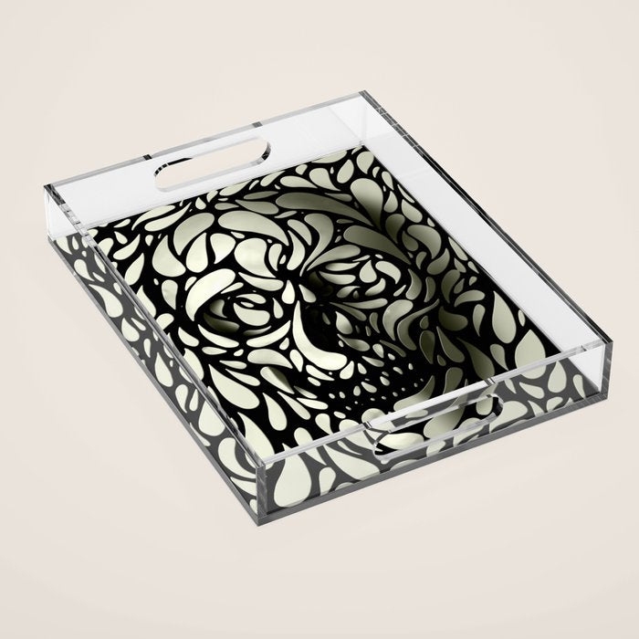 Skull Acrylic Tray Gallery Image 1