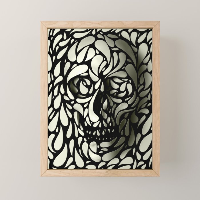 Skull Mini Art Print