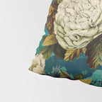 Before Midnight Blue Hour Vintage Fall Flowers Garden Pillow Sham Gallery Image 4