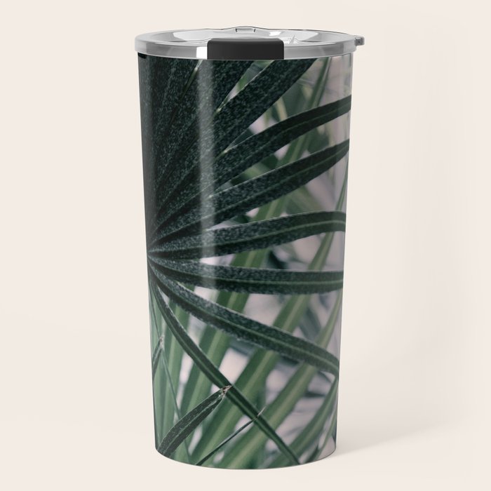 Fan Palms Galore - Tropical Nature Photography Travel Mug Gallery Image 1