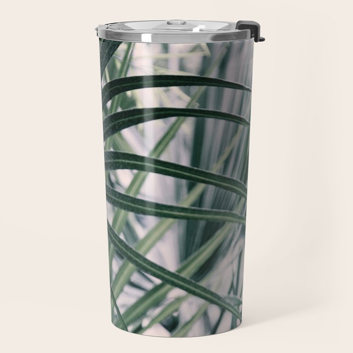 Fan Palms Galore - Tropical Nature Photography Travel Mug Gallery Image 2