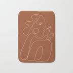 Gentle Abstract Line 2 Bath Mat Gallery Image 1