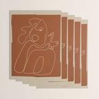Gentle Abstract Line 2 Wrapping Paper Gallery Image 3