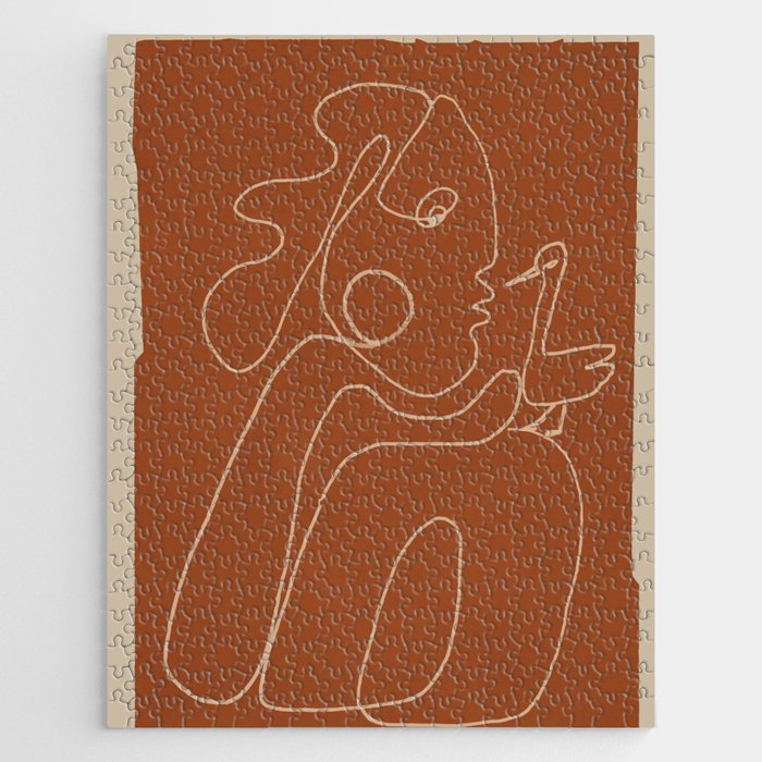 Gentle Abstract Line 2 Jigsaw Puzzle Gallery Image 1