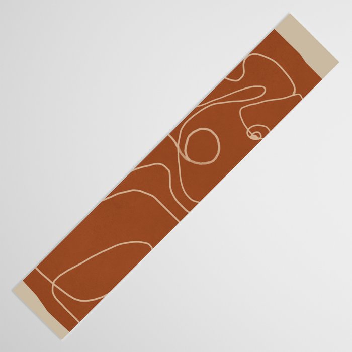 Gentle Abstract Line 2 Table Runner Gallery Image 3