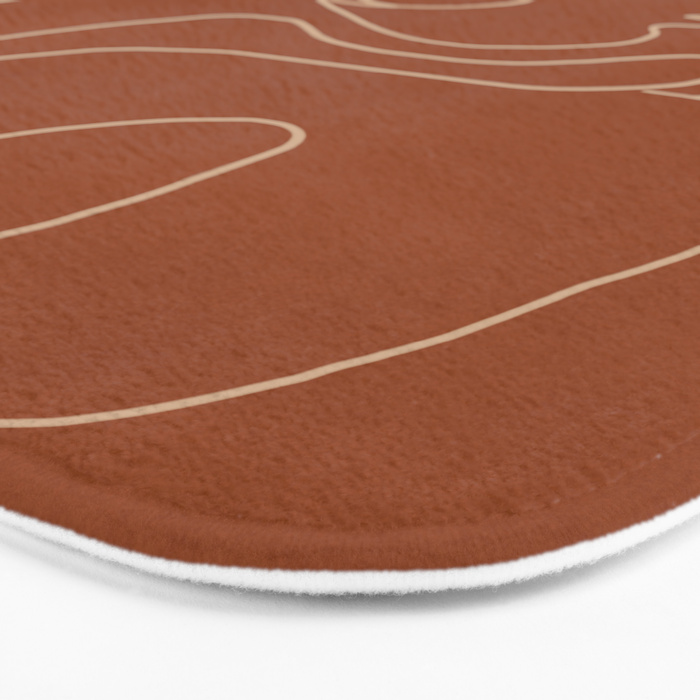 Gentle Abstract Line 2 Bath Mat Gallery Image 3