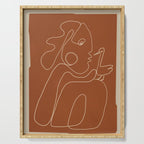 Gentle Abstract Line 2 Serving Tray Gallery Image 1