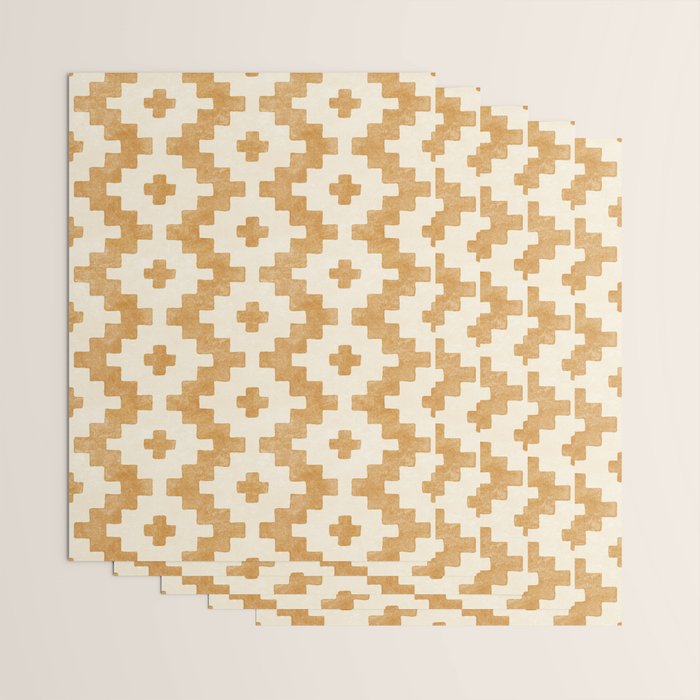 Taos - Golden Wrapping Paper Gallery Image 3