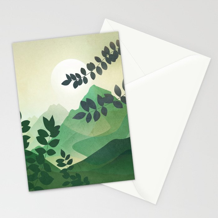 Green Mountains Stationery Card Gallery Image 2