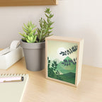 Green Mountains Mini Art Print Gallery Image 2