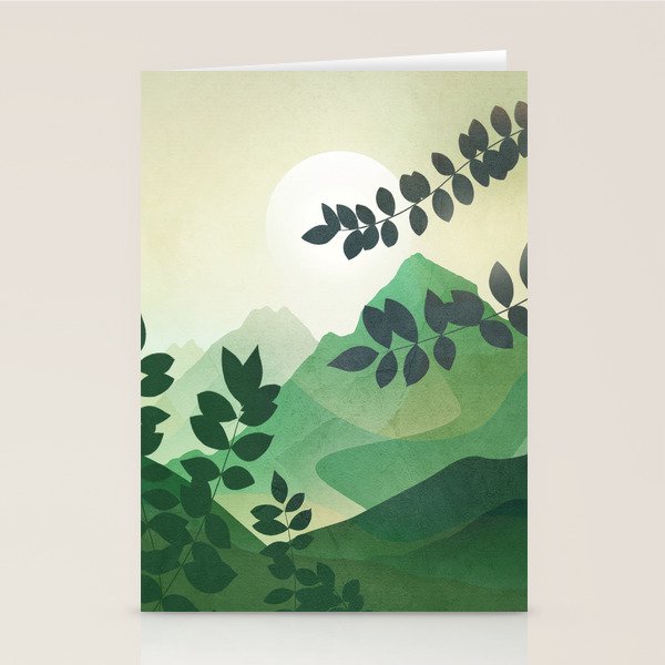 Green Mountains Stationery Card Gallery Image 1